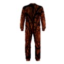 Fractal Red Brown Glass Fantasy OnePiece Jumpsuit (Kids) View2