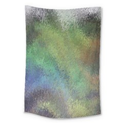 Frosted Glass Background Psychedelic Large Tapestry by Celenk