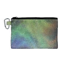 Frosted Glass Background Psychedelic Canvas Cosmetic Bag (medium)