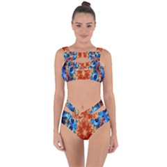 Alchemy Kaleidoscope Pattern Bandaged Up Bikini Set  by Celenk