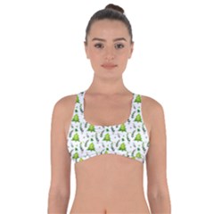 Watercolor Christmas Tree Got No Strings Sports Bra by patternstudio