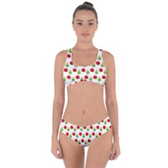 Watercolor Ornaments Criss Cross Bikini Set