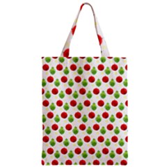 Watercolor Ornaments Zipper Classic Tote Bag by patternstudio