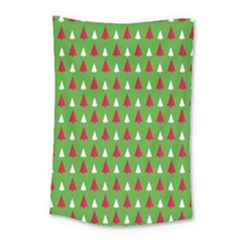 Christmas Tree Small Tapestry by patternstudio