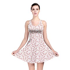 Candy Cane Reversible Skater Dress by patternstudio