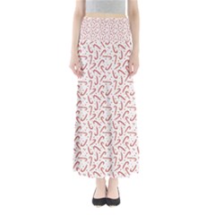 Candy Cane Full Length Maxi Skirt by patternstudio