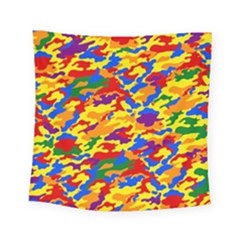 Homouflage Gay Stealth Camouflage Square Tapestry (small) by PodArtist