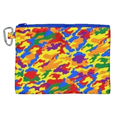 Homouflage Gay Stealth Camouflage Canvas Cosmetic Bag (xl) by PodArtist