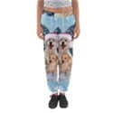 It s winter and christmas time, cute kitten and dogs Women s Jogger Sweatpants View1