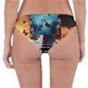 Music, Piano With Birds And Butterflies Reversible Hipster Bikini Bottoms View2