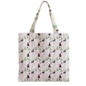 Reindeer Tree Forest Zipper Grocery Tote Bag View2