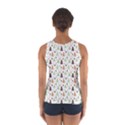 Reindeer Christmas Tree Jungle Art Sport Tank Top  View2