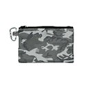 Camouflage Pattern Disguise Army Canvas Cosmetic Bag (Small) View1