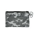 Camouflage Pattern Disguise Army Canvas Cosmetic Bag (Small) View2