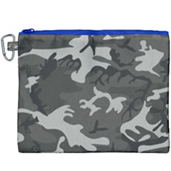 Camouflage Pattern Disguise Army Canvas Cosmetic Bag (xxxl) by Celenk