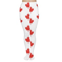 Maple Leaf Canada Emblem Country Women s Tights