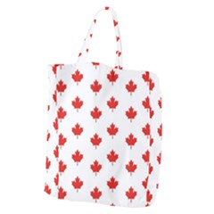 Maple Leaf Canada Emblem Country Giant Grocery Zipper Tote by Celenk