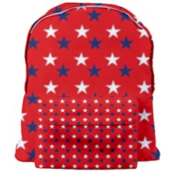 Patriotic Red White Blue Usa Giant Full Print Backpack by Celenk