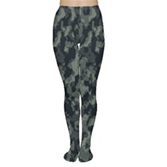 Camouflage Tarn Military Texture Women s Tights by Celenk