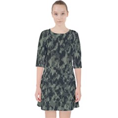 Camouflage Tarn Military Texture Pocket Dress by Celenk