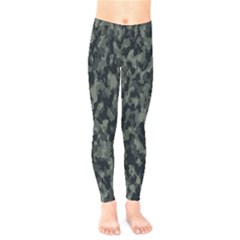 Camouflage Tarn Military Texture Kids  Legging by Celenk