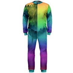 Yellowstone Wolfs Sunset Onepiece Jumpsuit (men) 