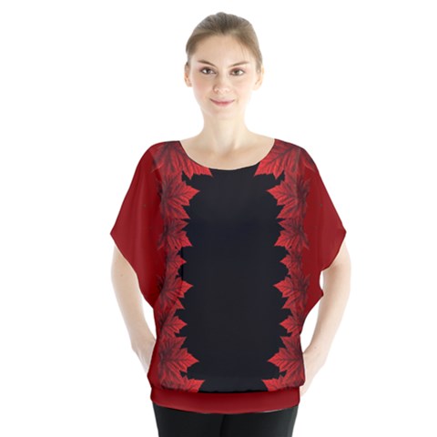 Canada Maple Leaf  Blouse by CanadaSouvenirs