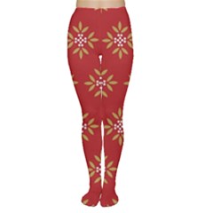 Pattern Background Holiday Women s Tights
