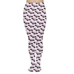 Halloween Lilac Paper Pattern Women s Tights
