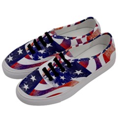 Usa Flag America American Men s Classic Low Top Sneakers by Celenk