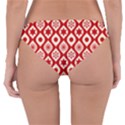 Ornate Christmas Decor Pattern Reversible Hipster Bikini Bottoms View4