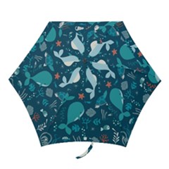 Cool Sea Life Pattern Mini Folding Umbrellas by Bigfootshirtshop