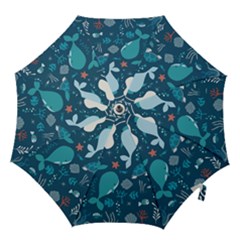 Cool Sea Life Pattern Hook Handle Umbrellas (large) by Bigfootshirtshop