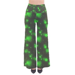 Neon Green Bubble Hearts Pants by PodArtist