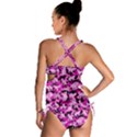 Hot Pink Catmouflage Camouflage Tankini Set View2