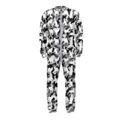 Black And White Catmouflage Camouflage Onepiece Jumpsuit (kids) by PodArtist