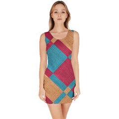 Fabric Textile Cloth Material Bodycon Dress by Celenk