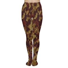 Camouflage Tarn Forest Texture Women s Tights by Celenk