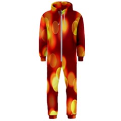 Soft Lights Bokeh 4 Hooded Jumpsuit (Men) 