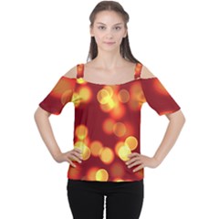 Soft Lights Bokeh 4 Cutout Shoulder Tee