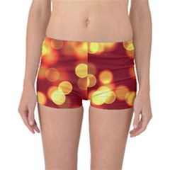 Soft Lights Bokeh 4 Boyleg Bikini Bottoms