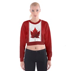 Canada Flag  Cropped Sweatshirt