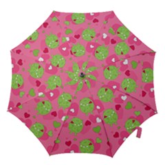 Monster Love Pattern Hook Handle Umbrellas (small) by Bigfootshirtshop