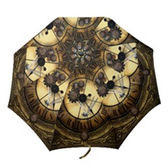 Wonderful Steampunk Desisgn, Clocks And Gears Folding Umbrellas by FantasyWorld7