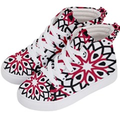 Mandala Flower Kid s Hi-top Skate Sneakers by berwies