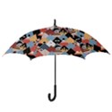 Abstract Diamond Pattern Hook Handle Umbrellas (Large) View3