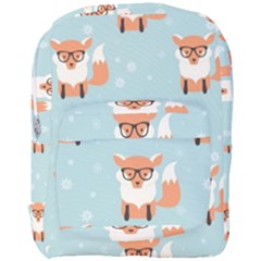 Cute Fox Pattern Full Print Backpack by Bigfootshirtshop