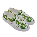 Crocodiles In The Pond Women s Canvas Slip Ons View3