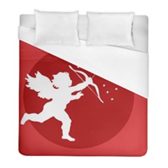 Cupid Bow Love Valentine Angel Duvet Cover (full/ Double Size)