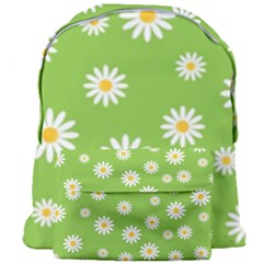 Daisy Flowers Floral Wallpaper Giant Full Print Backpack by Celenk